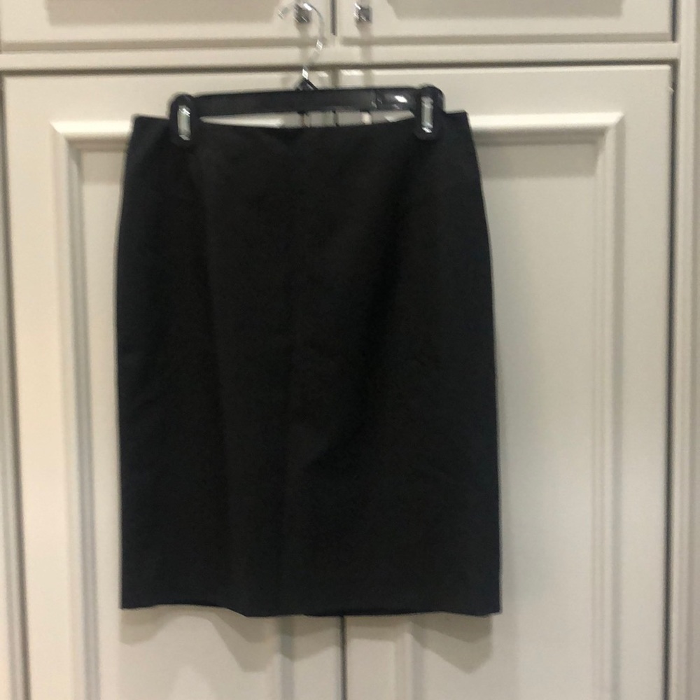 Halogen Dark Gray Midi Skirt size 4
